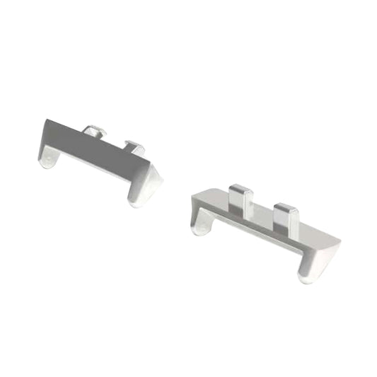 For OPPO Watch3 Pro 46mm 1 Pair 22mm Metal Watch Band Connector(Silver) - For OPPO by buy2fix | Online Shopping UK | buy2fix