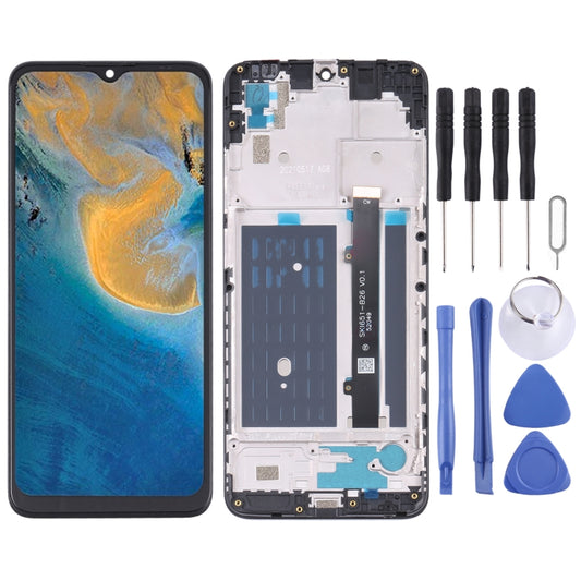 OEM LCD Screen For ZTE Blade A51 Digitizer Full Assembly with Frame - For ZTE by buy2fix | Online Shopping UK | buy2fix