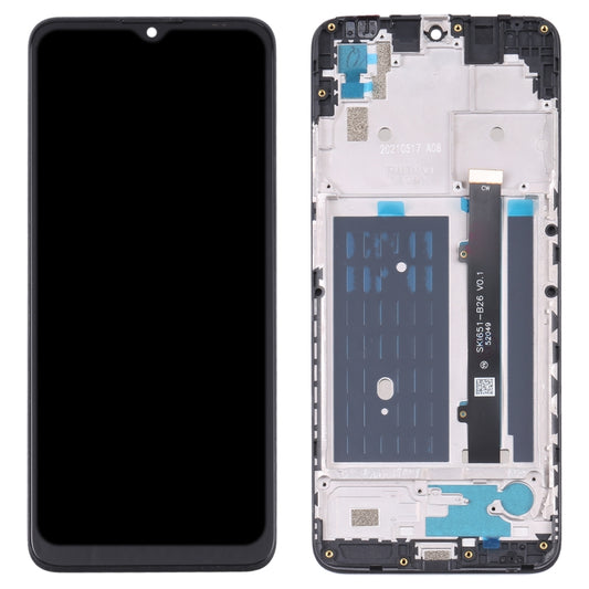 OEM LCD Screen For ZTE Blade A51 Digitizer Full Assembly with Frame - For ZTE by buy2fix | Online Shopping UK | buy2fix