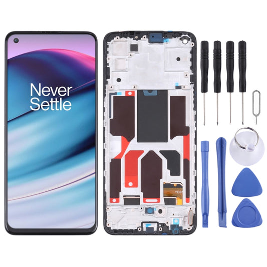 Original LCD Screen For Oneplus Nord CE 5G Digitizer Full Assembly with Frame - LCD Screen by buy2fix | Online Shopping UK | buy2fix