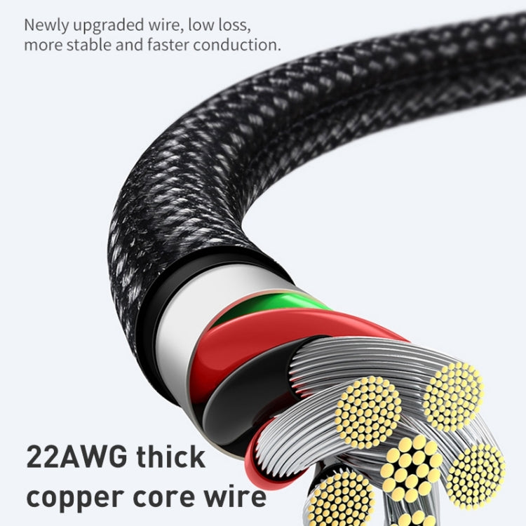 PD240W USB-C / Type-C to Type-C Fast Charging Data Cable, Length:2m(Black) by buy2fix