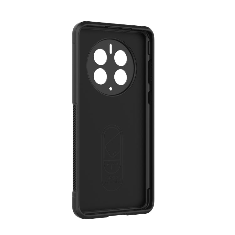 For Huawei Mate 50 Pro Magic Shield TPU + Flannel Phone Case(Purple) - Huawei Cases by buy2fix | Online Shopping UK | buy2fix