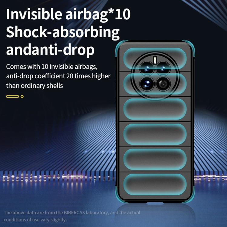 For Huawei Mate 50 Pro Magic Shield TPU + Flannel Phone Case(Purple) - Huawei Cases by buy2fix | Online Shopping UK | buy2fix