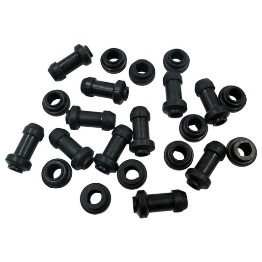 20 Sets Motorcycle Scooter Brake Upper Lower Pump Caliper Shock Absorber Sleeve Dust Covers - Motorbike Brakes by buy2fix | Online Shopping UK | buy2fix