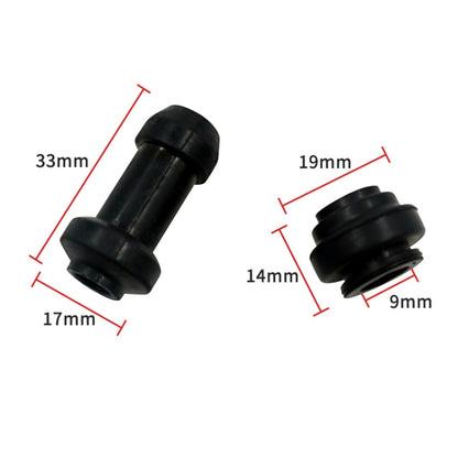 20 Sets Motorcycle Scooter Brake Upper Lower Pump Caliper Shock Absorber Sleeve Dust Covers - Motorbike Brakes by buy2fix | Online Shopping UK | buy2fix
