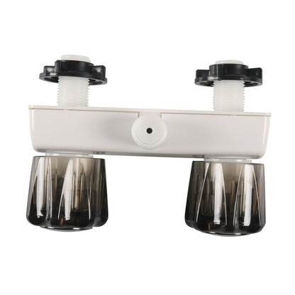 A7616-01 Dual Knob RV Shower Faucet Valve Diverter(Brown) - Others by buy2fix | Online Shopping UK | buy2fix