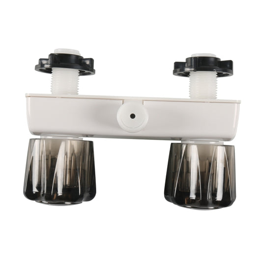A7616-01 Dual Knob RV Shower Faucet Valve Diverter(Brown) - Others by buy2fix | Online Shopping UK | buy2fix