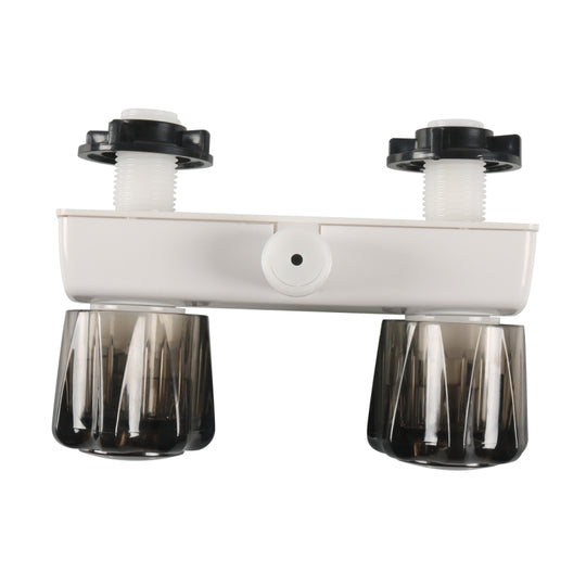 A7616-01 Inverseur de valve de robinet de douche RV à double bouton (marron)