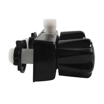 A7616-02 Dual Knob RV Shower Faucet Valve Diverter(Black) - Others by buy2fix | Online Shopping UK | buy2fix