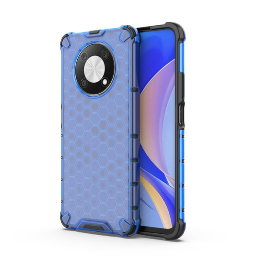 For Huawei nova Y90 4G Honeycomb Phone Case(Blue) - Huawei Cases by buy2fix | Online Shopping UK | buy2fix