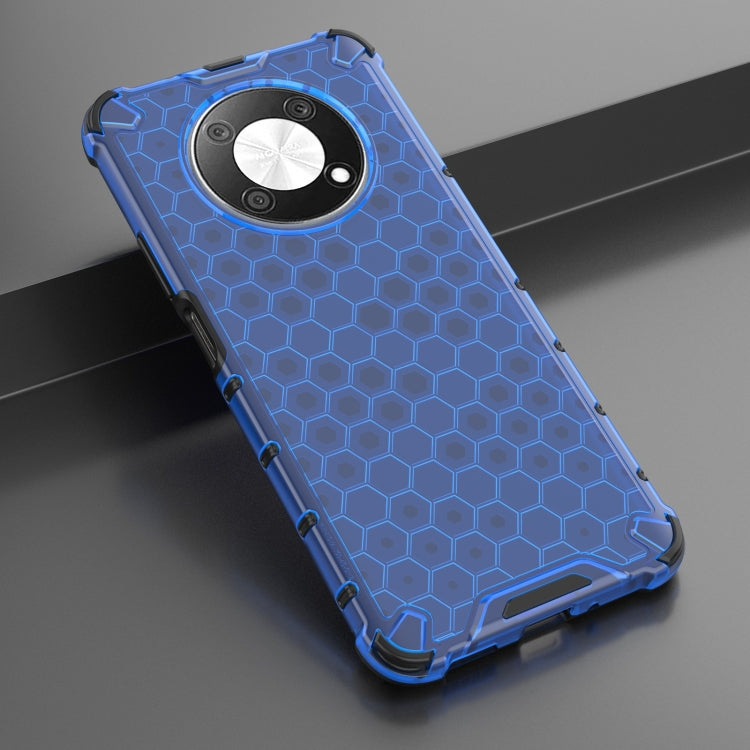 For Huawei nova Y90 4G Honeycomb Phone Case(Blue) - Huawei Cases by buy2fix | Online Shopping UK | buy2fix