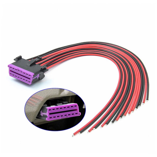 30cm 16Pin Fixed Terminal Extension Cable Female Plug for Volkswagen - Cables & Connectors by buy2fix | Online Shopping UK | buy2fix