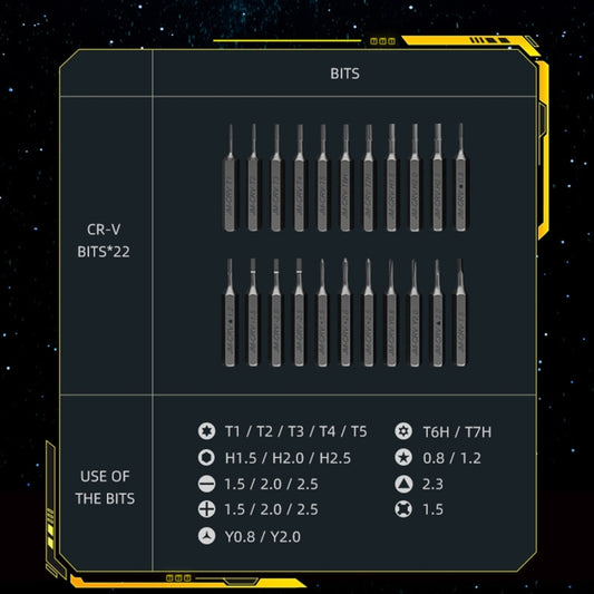JAKEMY JM-8185 69 in 1 Multi-function Screwdriver Tool Set Assemblable Blocks - Screwdriver Set by JAKEMY | Online Shopping UK | buy2fix