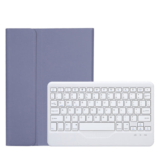 AM18-B Bluetooth Keyboard Leather Case For Lenovo XiaoXin Pad Pro 2022 11.2 inch(Blue) - For Lenovo by buy2fix | Online Shopping UK | buy2fix