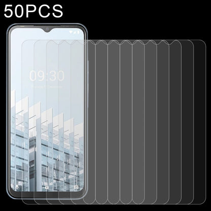 For Tecno Pop 6 Pro 50 PCS 0.26mm 9H 2.5D Tempered Glass Film by buy2fix