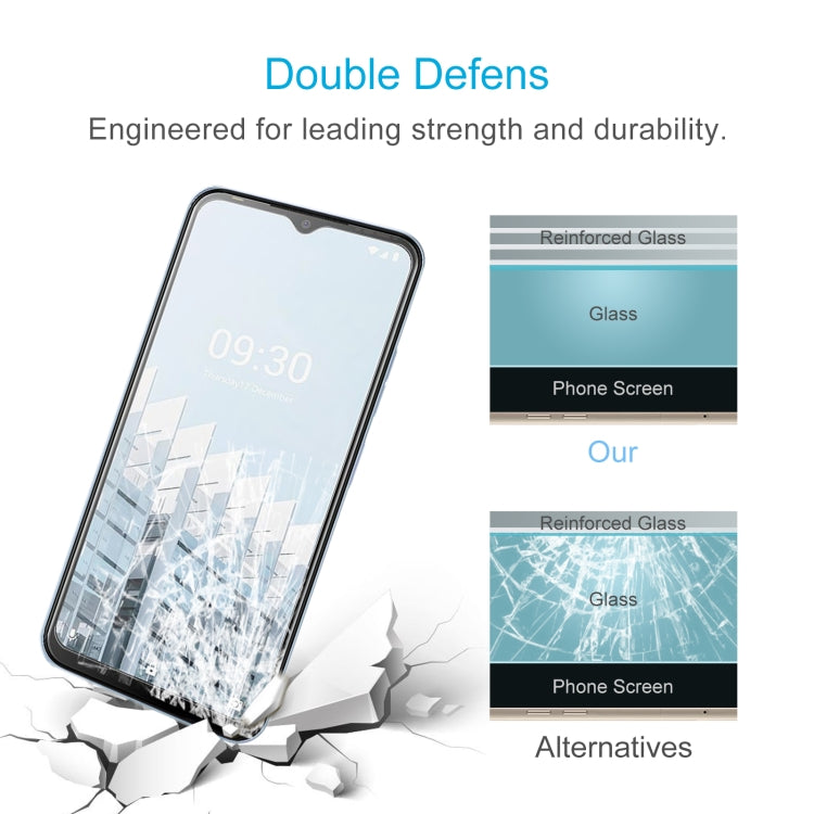 For Tecno Pop 6 Pro 50 PCS 0.26mm 9H 2.5D Tempered Glass Film by buy2fix