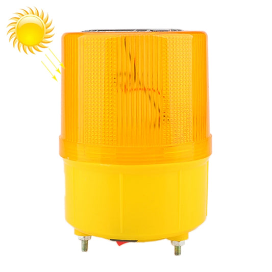 Night Solar Safety Warning Flash Light, Specification:01 Screw Fixed(Yellow) - Warning Lights by buy2fix | Online Shopping UK | buy2fix