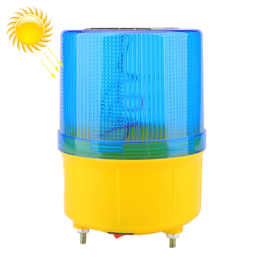 Night Solar Safety Warning Flash Light, Specification:01 Screw Fixed(Blue) - Warning Lights by buy2fix | Online Shopping UK | buy2fix