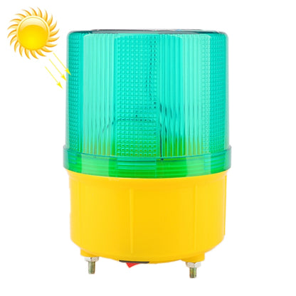 Night Solar Safety Warning Flash Light, Specification:01 Screw Fixed(Green) - Warning Lights by buy2fix | Online Shopping UK | buy2fix