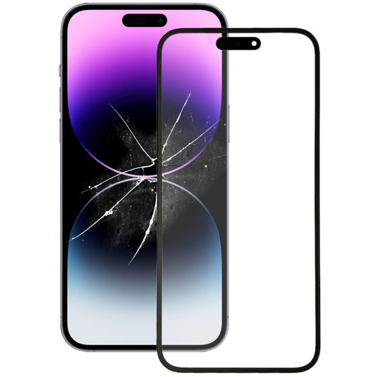 For iPhone 14 Pro Max Front Screen Outer Glass Lens with OCA Optically Clear Adhesive - LCD Related Parts by buy2fix | Online Shopping UK | buy2fix