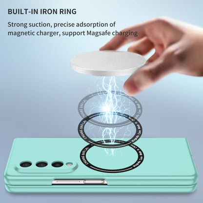 For Samsung Galaxy Z Fold3 5G Magsafe Magnetic Folding PC Phone Case(Light Blue) by buy2fix