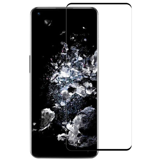 For OnePlus 11 Pro 3D Curved Edge Full Screen Tempered Glass Film(Black) by buy2fix
