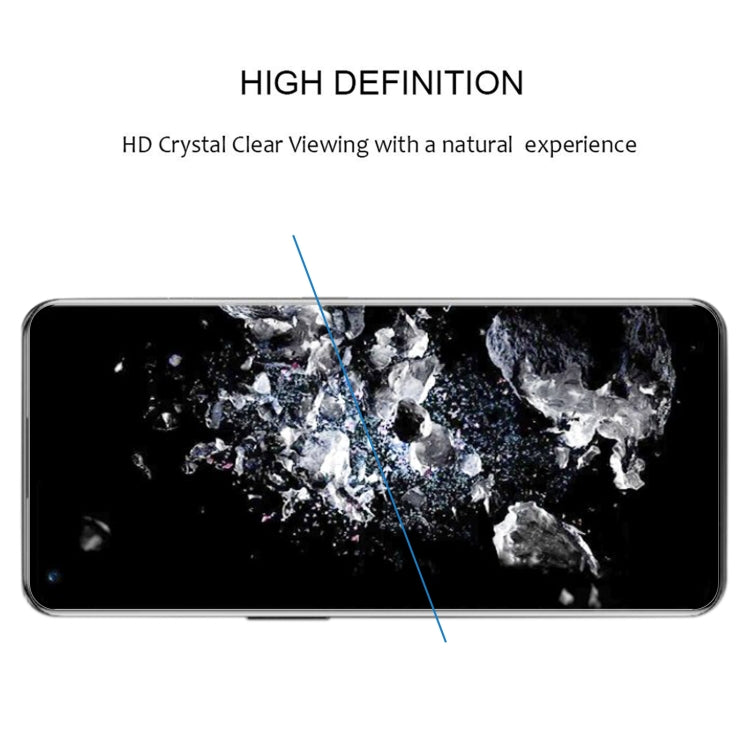 For OnePlus 11 Pro 3D Curved Edge Full Screen Tempered Glass Film(Black) by buy2fix