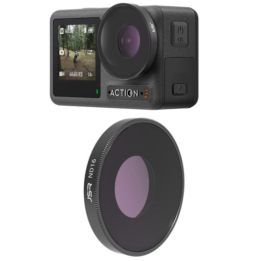 JSR LS ND16 Lens Filter For DJI Osmo Action 3 - Lens Filter by buy2fix | Online Shopping UK | buy2fix