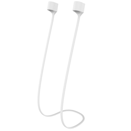 For AirPods Pro 2 Bluetooth Headset Anti-lost Rope Magnetic Silicone Lanyard(White) - Anti-lost & Holder by buy2fix | Online Shopping UK | buy2fix