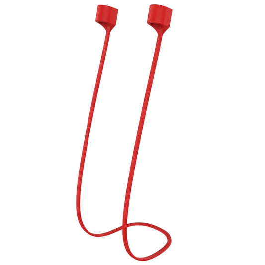 For AirPods Pro 2 Bluetooth Headset Anti-lost Rope Magnetic Silicone Lanyard(Red) - Anti-lost & Holder by buy2fix | Online Shopping UK | buy2fix