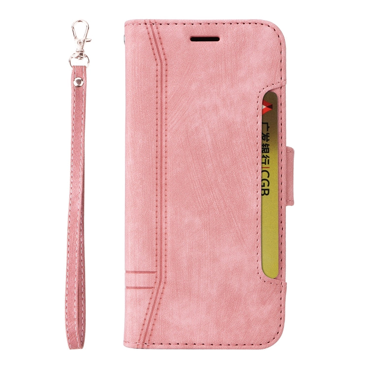 For Nothing Phone 1 BETOPNICE Dual-side Buckle Leather Phone Case(Pink) - More Brand by BETOPNICE | Online Shopping UK | buy2fix