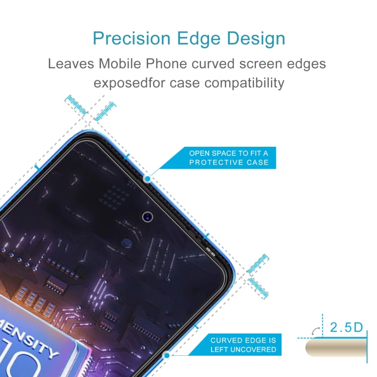 For Tecno Pova Neo 5G 50pcs 0.26mm 9H 2.5D Tempered Glass Film by buy2fix