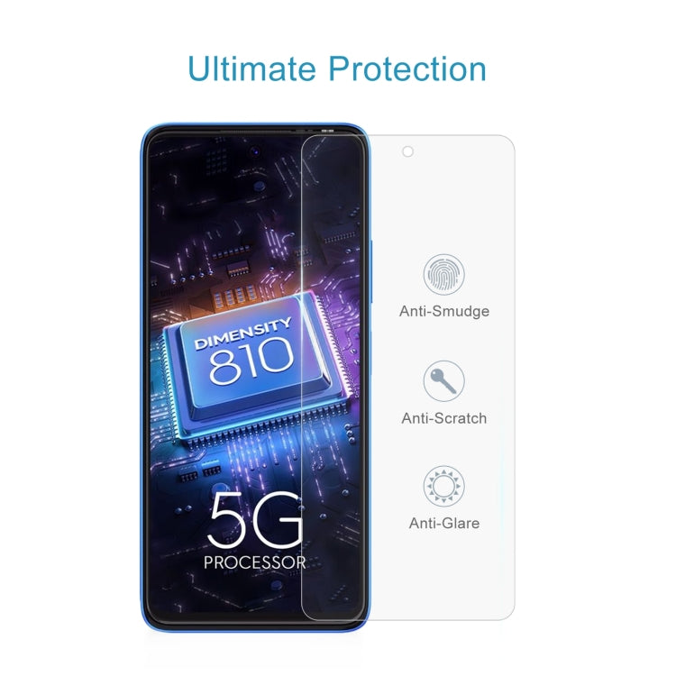 For Tecno Pova Neo 5G 50pcs 0.26mm 9H 2.5D Tempered Glass Film by buy2fix