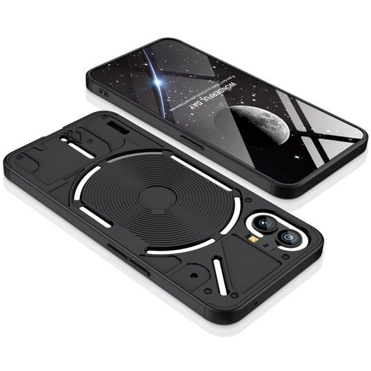 For Nothing Phone 1 GKK Three Stage Splicing Full Coverage PC Phone Case(Black) - Nothing Cases by GKK | Online Shopping UK | buy2fix