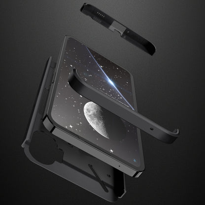 For Nothing Phone 1 GKK Three Stage Splicing Full Coverage PC Phone Case(Black) - Nothing Cases by GKK | Online Shopping UK | buy2fix