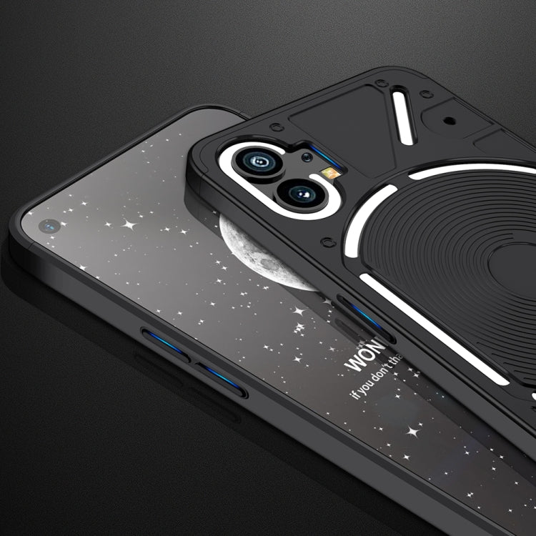 For Nothing Phone 1 GKK Three Stage Splicing Full Coverage PC Phone Case(Black) - Nothing Cases by GKK | Online Shopping UK | buy2fix