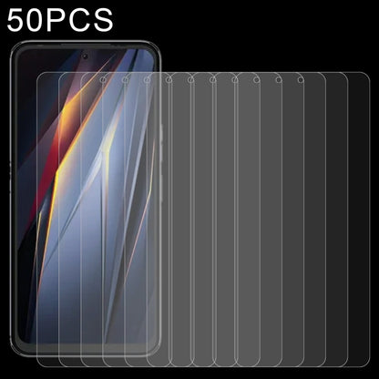For TECNO Pova Neo 2 50pcs 0.26mm 9H 2.5D Tempered Glass Film by buy2fix