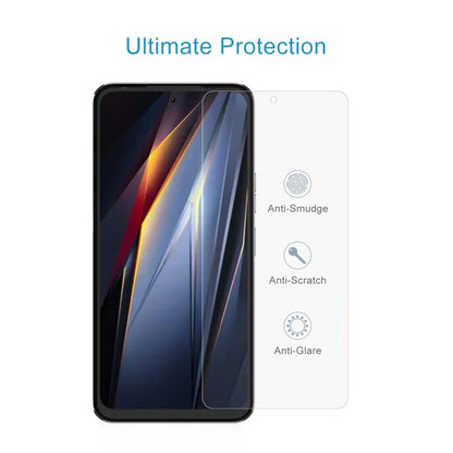 For TECNO Pova Neo 2 50pcs 0.26mm 9H 2.5D Tempered Glass Film by buy2fix