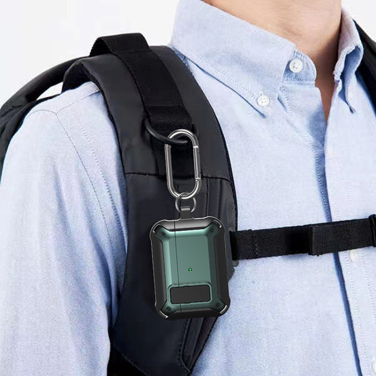 For AirPods Pro 2 Wireless Earphones Shockproof Bumblebee Silicone Protective Case(Black) by buy2fix