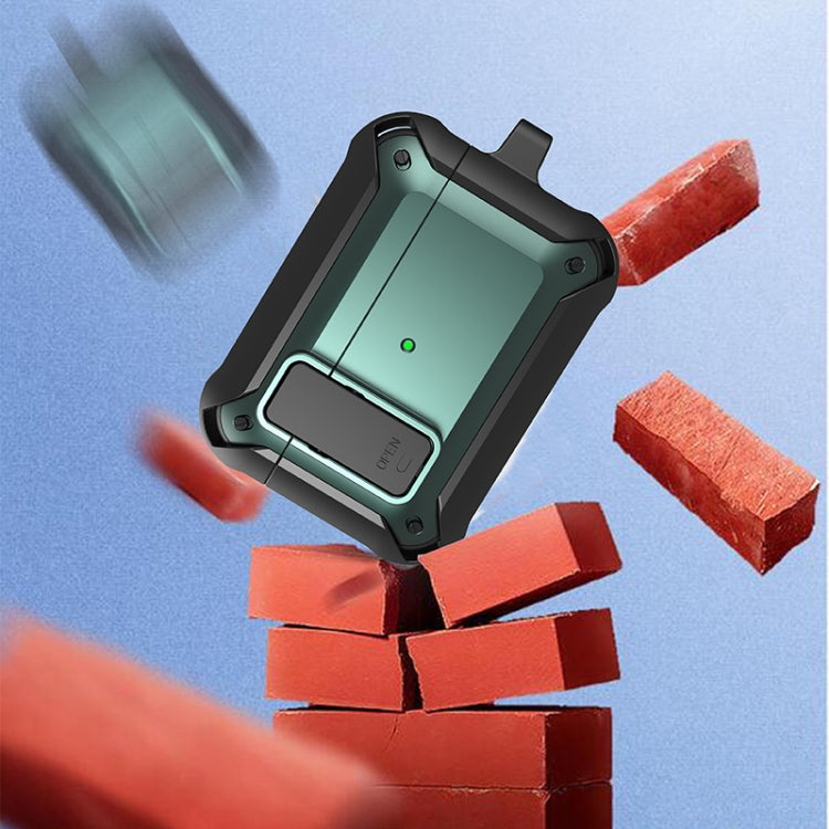 For AirPods Pro 2 Wireless Earphones Shockproof Bumblebee Silicone Protective Case(Black) by buy2fix