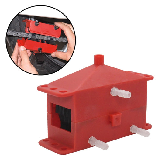 Motorcycle Chain Cleaning Kit(Red) - Drive & Gears by buy2fix | Online Shopping UK | buy2fix