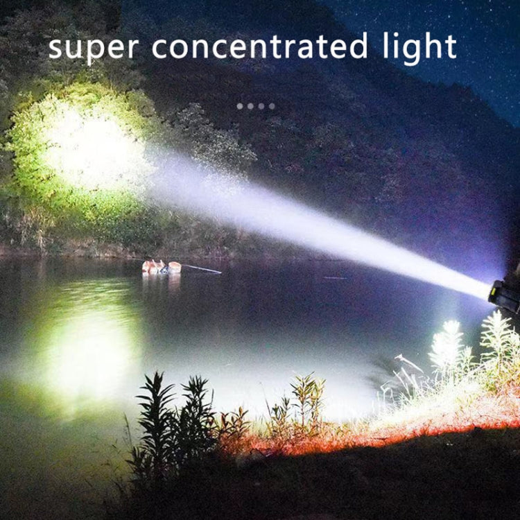 Solar Charging Super Bright Waterproof 8 LED Camping Flashlight Lamp - LED Flashlight by buy2fix | Online Shopping UK | buy2fix