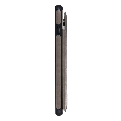 For iPhone 6s / 6 Skull Head Embossing Pattern Shockproof Protective Case with Holder & Card Slots & Wallet(Grey) - More iPhone Cases by buy2fix | Online Shopping UK | buy2fix