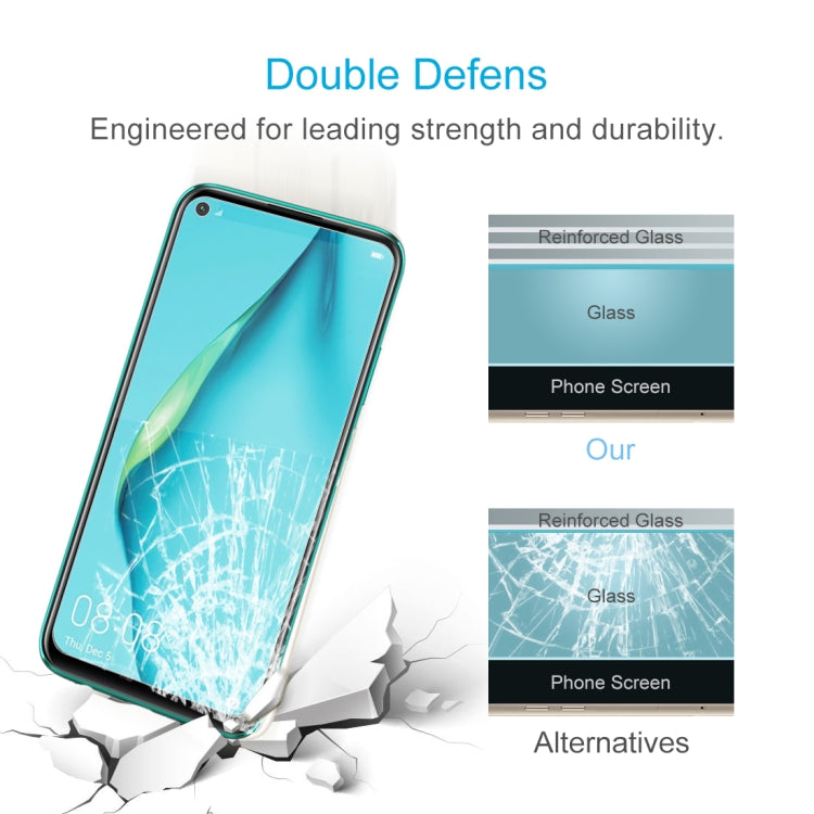For Huawei Nova 7i 0.26mm 9H Surface Hardness 2.5D Explosion-proof Tempered Glass Non-full Screen Film - Huawei Tempered Glass by DIYLooks | Online Shopping UK | buy2fix