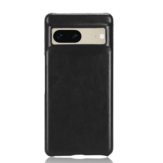 For Google Pixel 7 5G Shockproof Litchi Texture PC + PU Case(Black) - Google Cases by buy2fix | Online Shopping UK | buy2fix