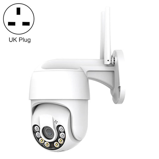QX59 1920 x 1080P HD 2MP Wireless WiFi Smart Surveillance Camera Support Night Vision & Motion Detection & Two-way Audio & TF Card, Specification:UK Plug - Wireless Camera by buy2fix | Online Shopping UK | buy2fix