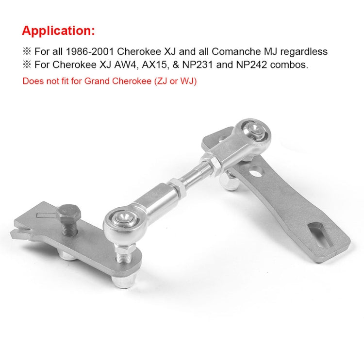 For Jeep Cherokee 1986-2001 Car Transfer Case Linkage Kit - Engine Fittings by buy2fix | Online Shopping UK | buy2fix