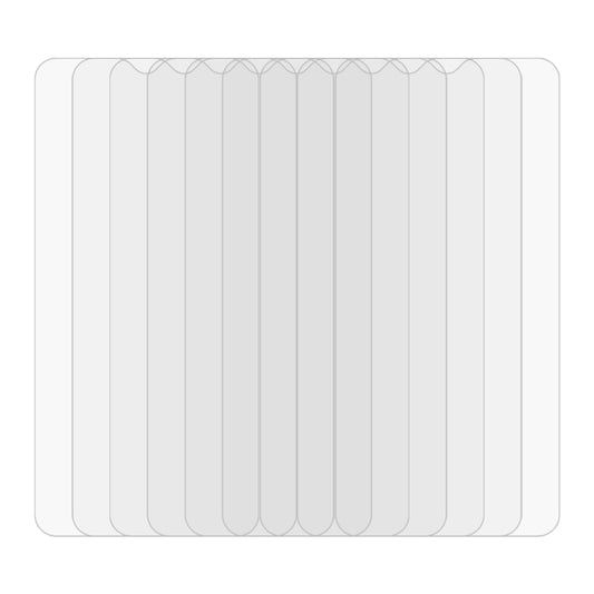 For Vivo Y19 10 PCS 0.26mm 9H Surface Hardness 2.5D Explosion-proof Tempered Glass Non-full Screen Film - Others by buy2fix | Online Shopping UK | buy2fix
