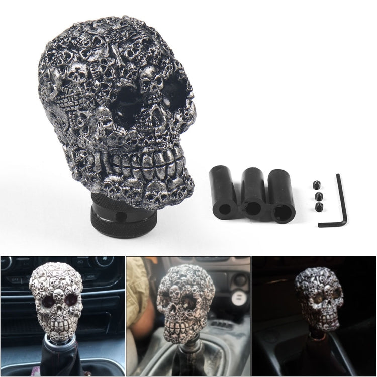 Car Skull Manual Shift Lever Gear Head(Black) - Shift Knob by buy2fix | Online Shopping UK | buy2fix