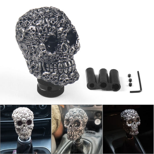 Car Skull Manual Shift Lever Gear Head(Black) - Shift Knob by buy2fix | Online Shopping UK | buy2fix